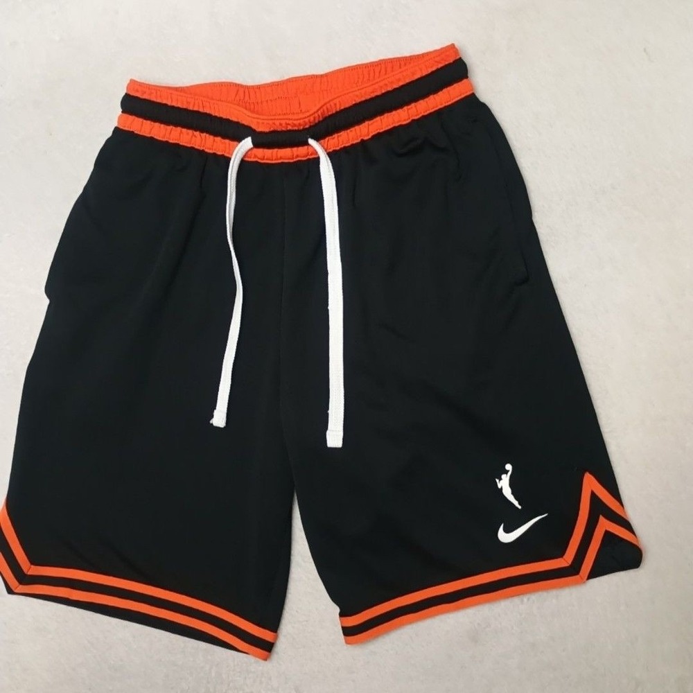 Nike WNBA Shorts Womens S Black Basketball Dri-FIT Zip Pocket DQ2440-010